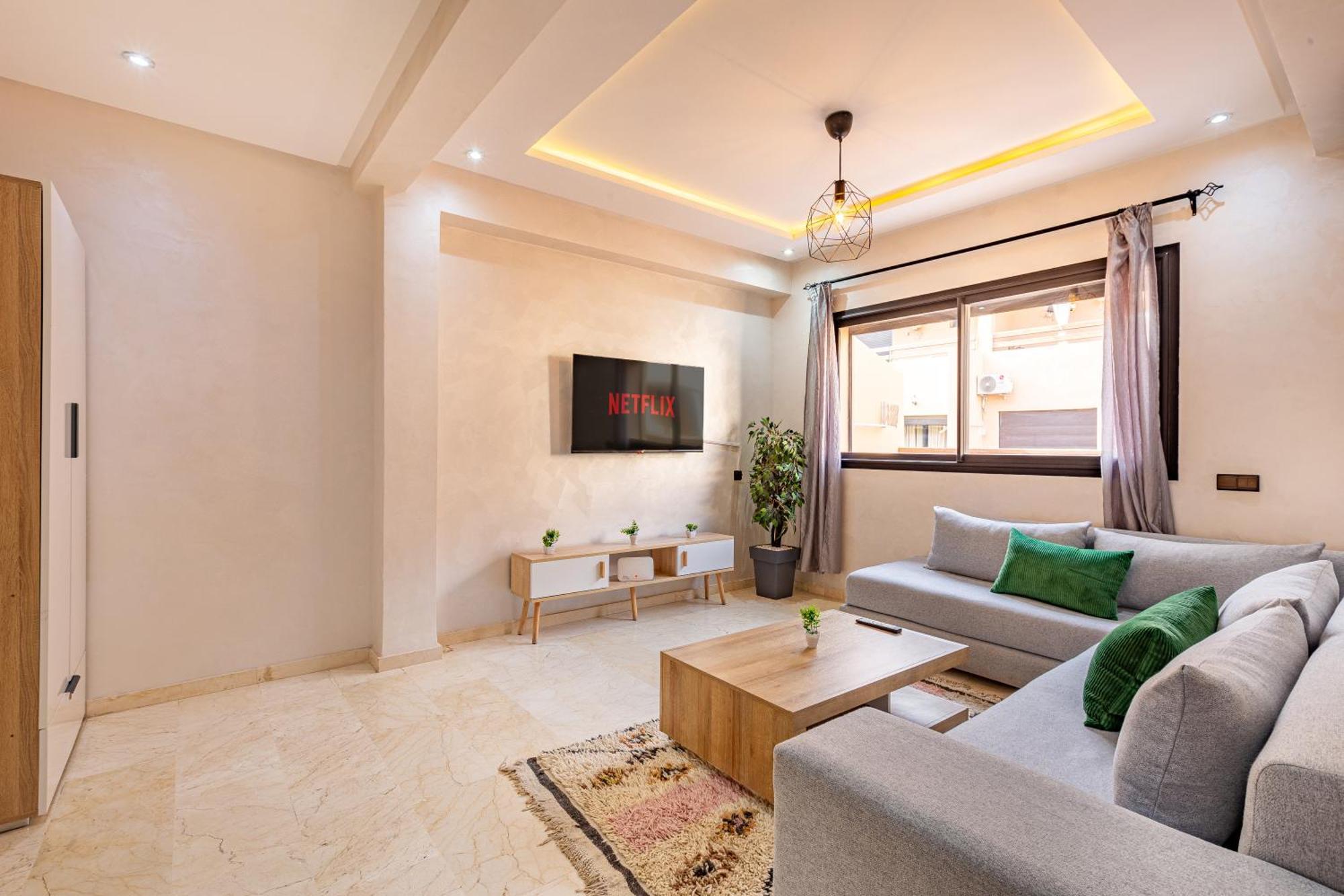 Chic & Cosy Appart Au Centre Ville - 100 % Equipe Marrakesh Exterior photo